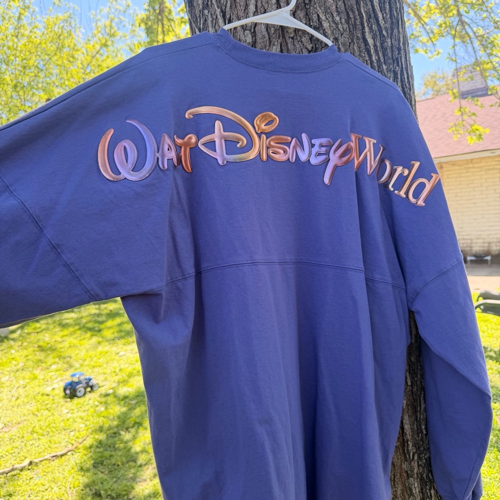 Disney 50th Anniversary Purple Crewneck Sweatshirt